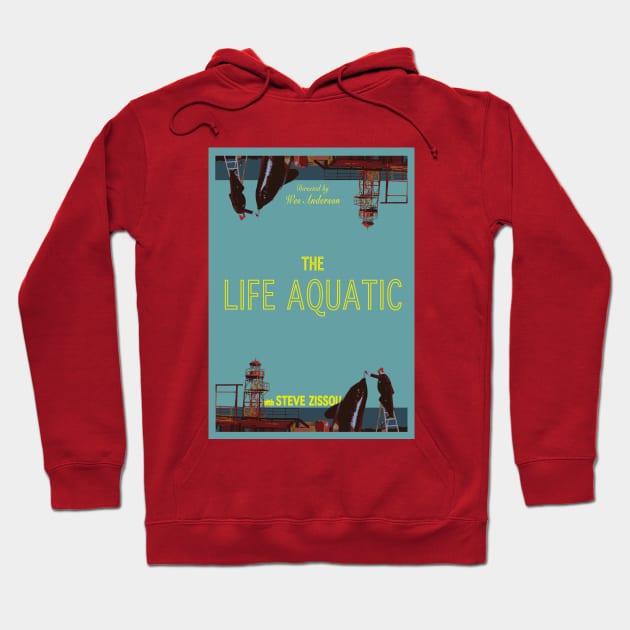 Life Aquatic by Wes Anderson Hoodie by AquaMockingbird